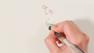【美文字の基本の書き方1】バランスの良いキレイな文字を書くコツ