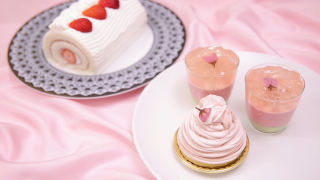 春限定の桜スイーツ ピンクにときめく パティスリー キハチ のモンブラン ルトロン