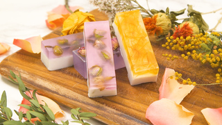 水曜日のご褒美ケアタイム。アロマが香るお花のソープバーDIY