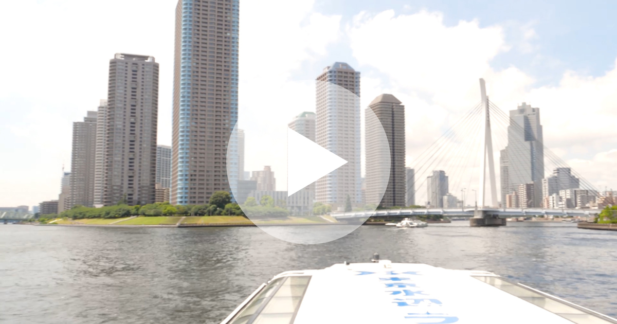 スカイツリーを船上から眺めて 東京水辺ライン で楽しむ隅田川クルーズ ルトロン