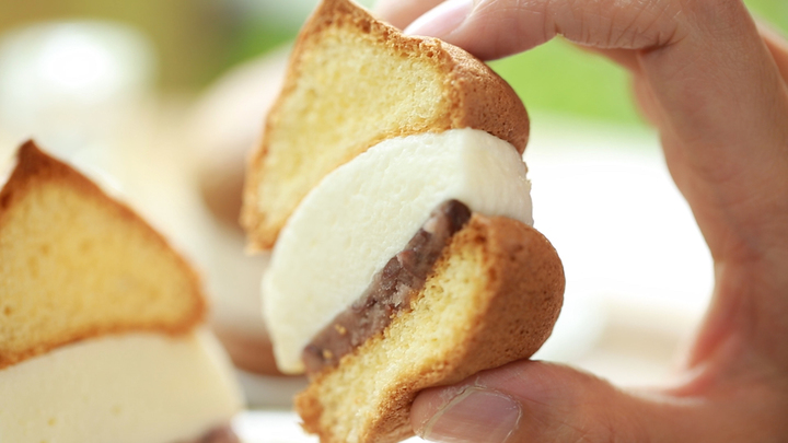 カステラ ムース 奈良 高畑町のナチュラルカフェ 空気ケーキ で新食感スイーツを楽しむ ルトロン