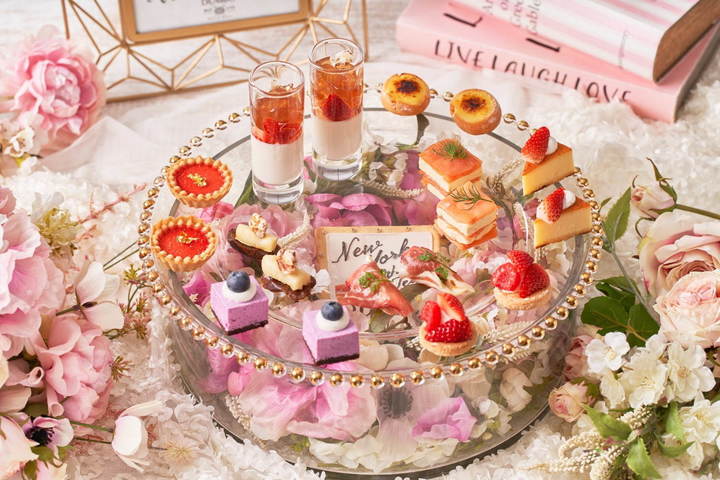 N Y アフタヌーンティー ストロベリー チーズ ザ ストリングス 表参道にて期間限定開催 ルトロン