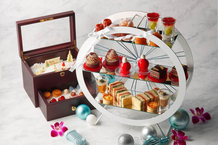 ザ カハラ ホテル リゾート 横浜のクリスマスアフタヌーンティー登場 ルトロン