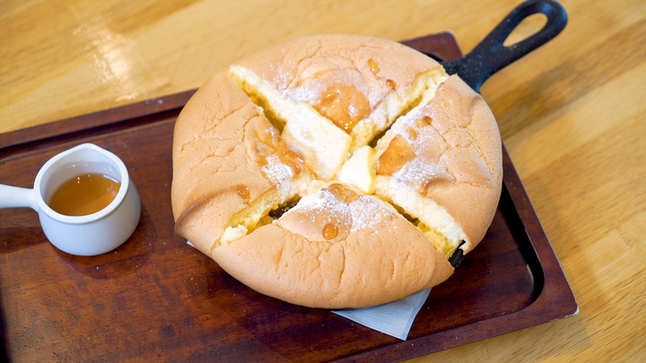 ほわほわパンケーキにほっぺがとろける ひばりヶ丘団地 Comma Coffee ルトロン