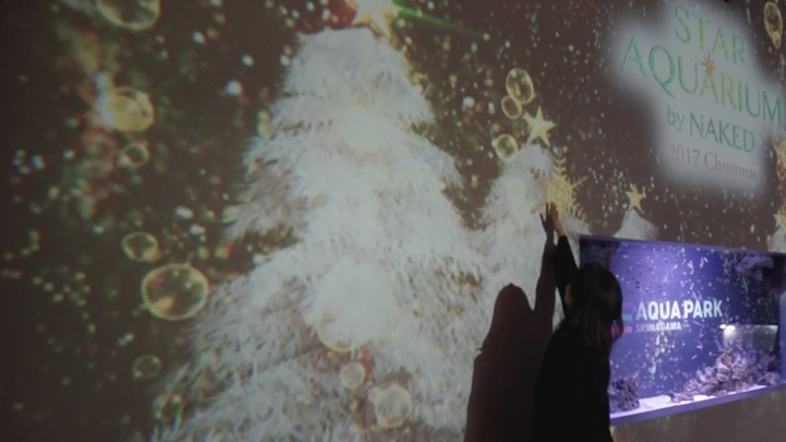 星降る海のクリスマス マクセル アクアパーク品川 で体験する最先端のエンターテイメント ルトロン