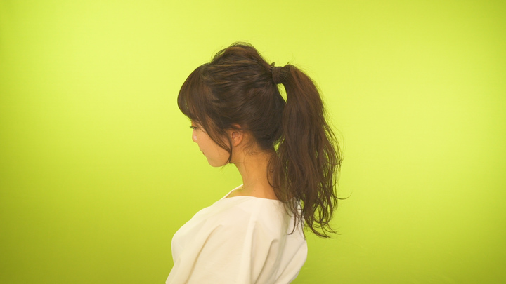 週末のデートに 彼ウケ抜群のポニーテール代編 ルトロン