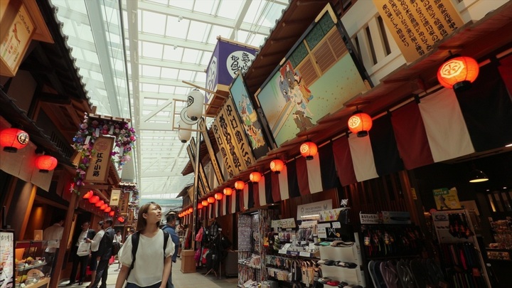 羽田空港に江戸が出現 江戸小路 で町並みやグルメを堪能 ルトロン