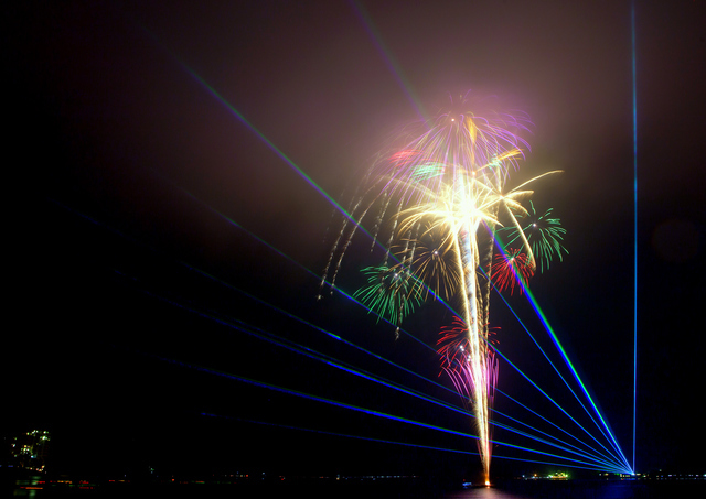 群馬で冬の花火 榛名湖イルミネーションフェスタ18 ルトロン