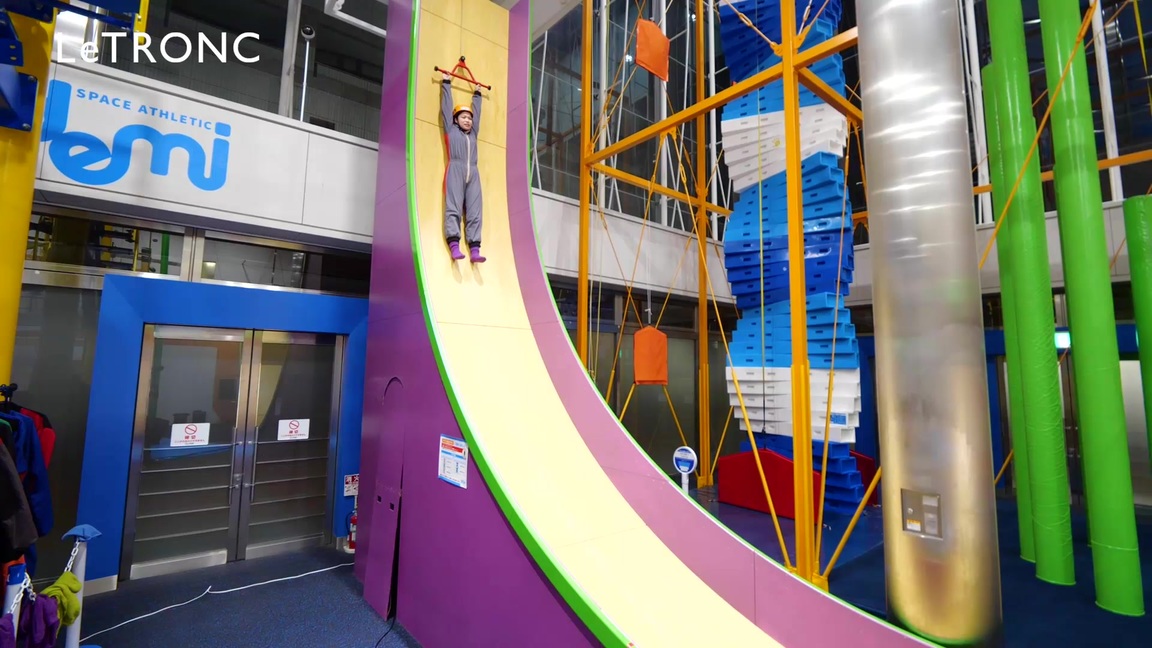 圧倒的スケール 平和島 Tondemi トランポリンで遊ぼう ルトロン