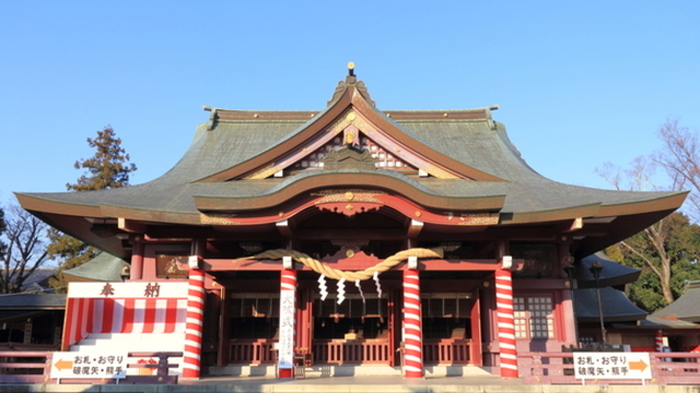 稲荷 車場 駐 笠間 神社
